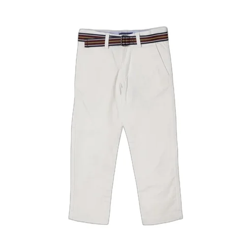 Polo Pony Embroidered Belted Trousers