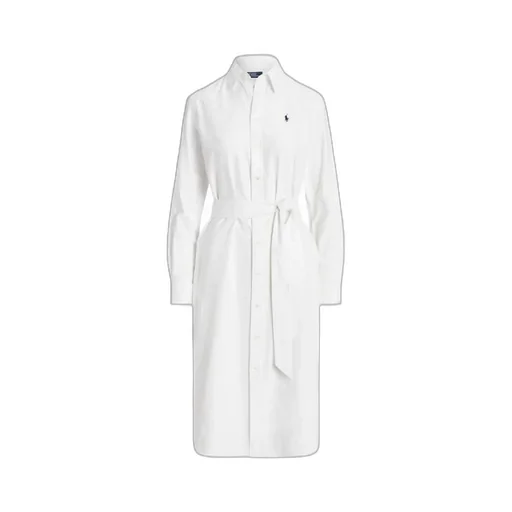 Belted Oxford Shirtdress
