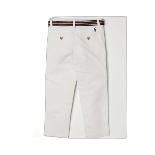 Polo Pony Embroidered Belted Trousers