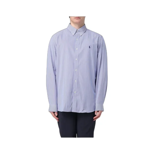 Pony Embroidered Striped Shirt
