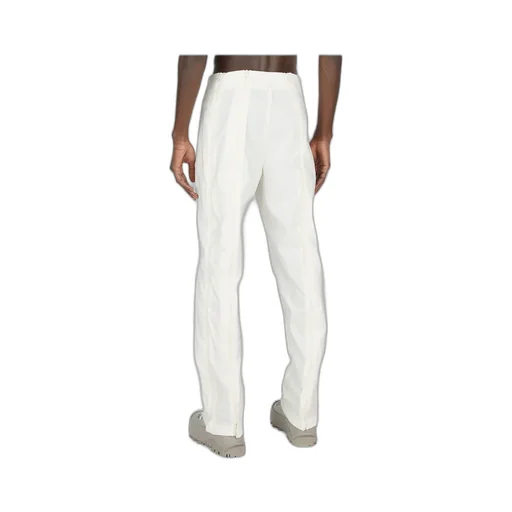 Pleated Zipper Casual Pants