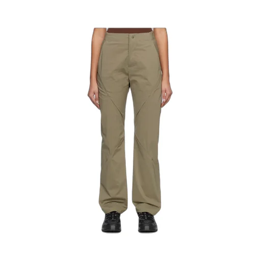 Taffeta Patchwork Casual Pants