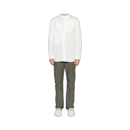 Button-Down Long-Sleeved Shirt