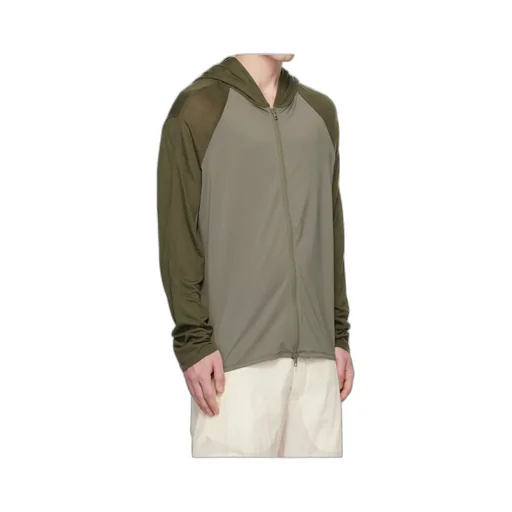Zipper Hooded Sweatshirt
