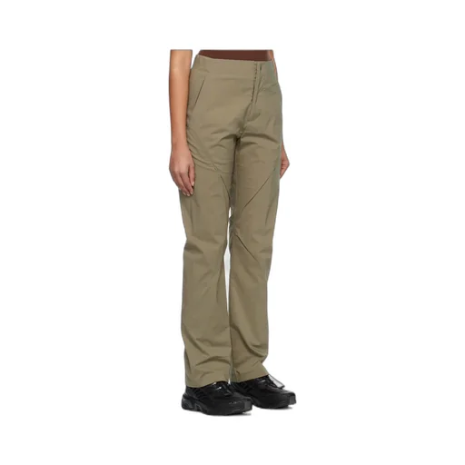 Taffeta Patchwork Casual Pants