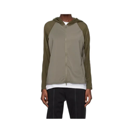 Zipper Hooded Sweatshirt