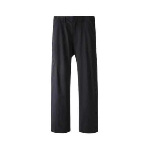 Tonal Stitching Straight-Leg Trousers