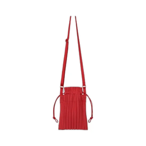 Square Pleats Cross Body Bag