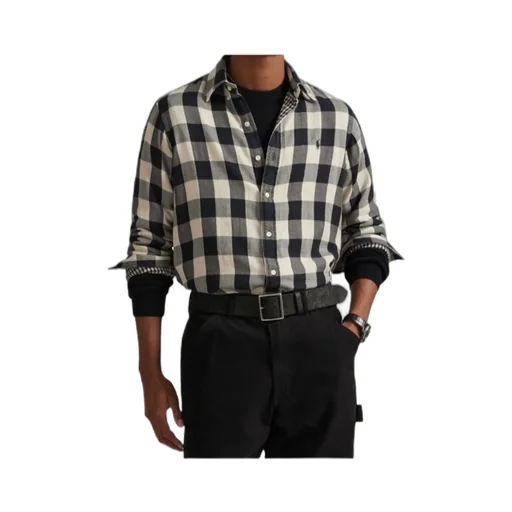 Long Sleeve Checked Shirt