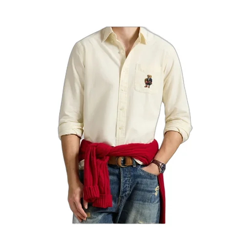 Polo Bear Button-Down Shirt