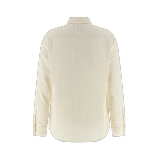 Corduroy Logo Embroidered Shirt