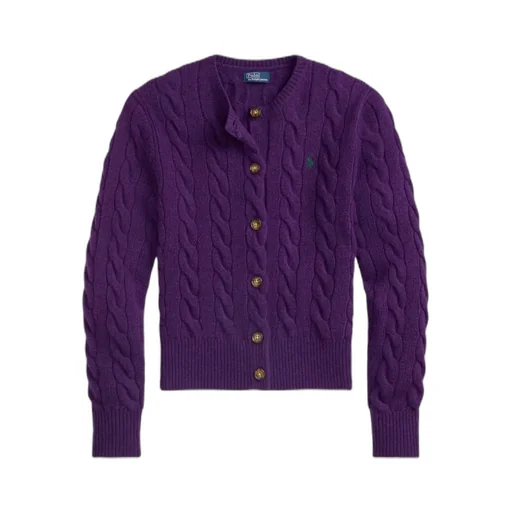 Cable-Knit Cardigan