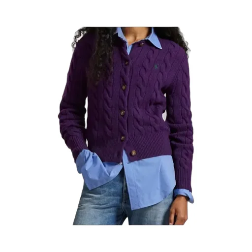 Cable-Knit Cardigan