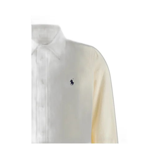 Corduroy Logo Embroidered Shirt
