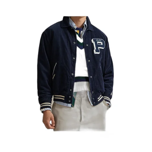 Corduroy Varsity Jacket