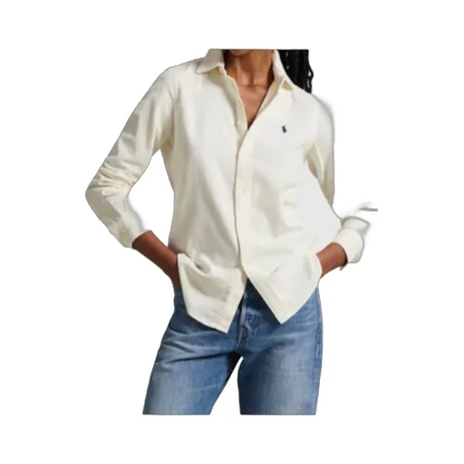 Corduroy Logo Embroidered Shirt