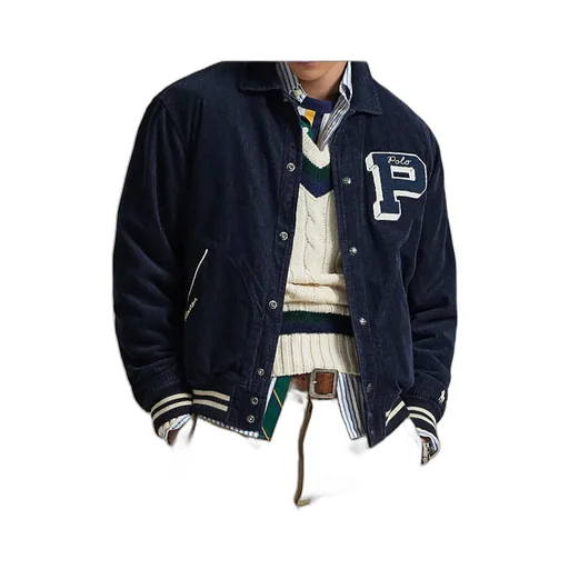 Corduroy Varsity Jacket