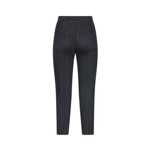 Plissé-Effect Trousers