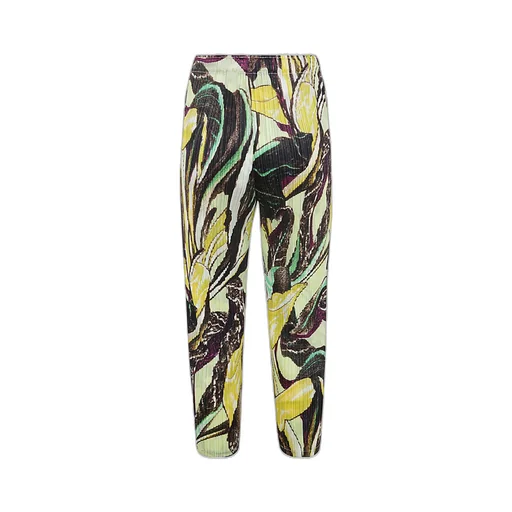 Tardivo Cropped Pleated Trousers