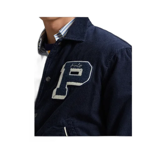Corduroy Varsity Jacket