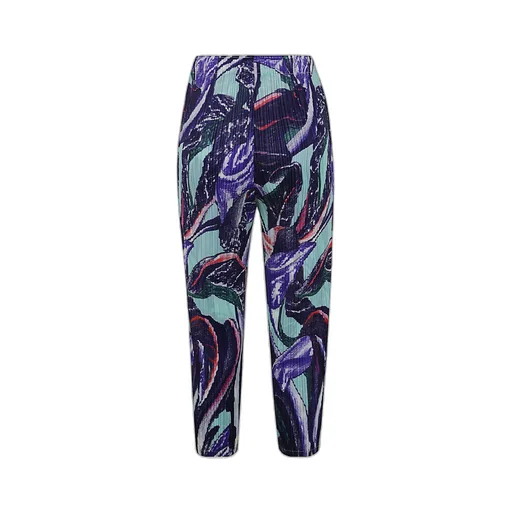 Tardivo Cropped Pleated Trousers
