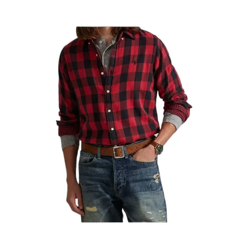 Long Sleeve Checked Shirt