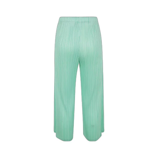 Pleated Wide-Leg Trousers