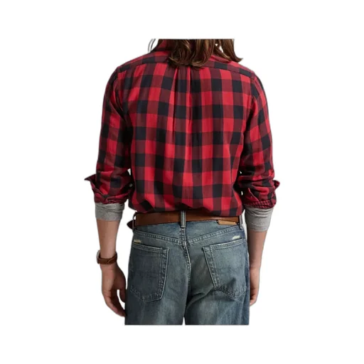 Long Sleeve Checked Shirt