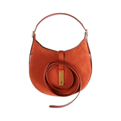 Id Suede Small Shoulder Bag
