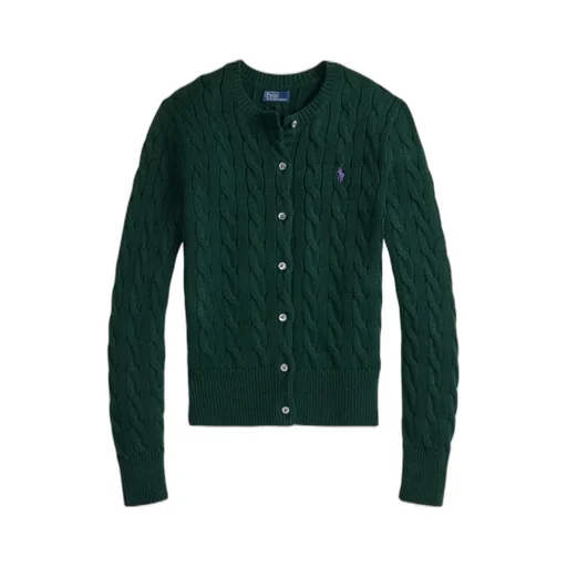 Cable-Knit Cardigan