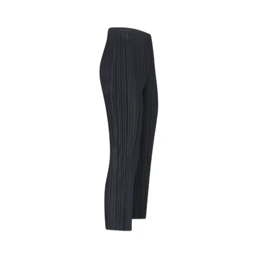 Plissé-Effect Trousers