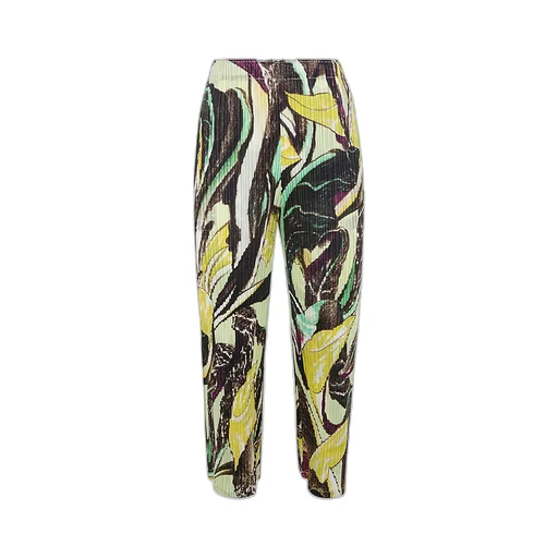 Tardivo Cropped Pleated Trousers