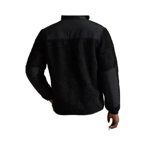 Logo Embroidered Panelled Jacket