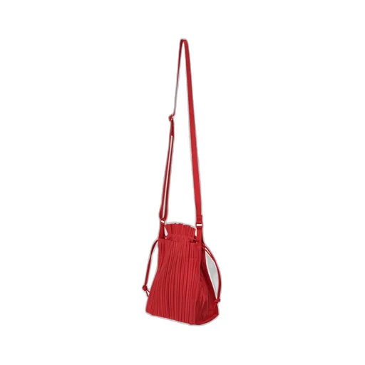 Square Pleats Cross Body Bag