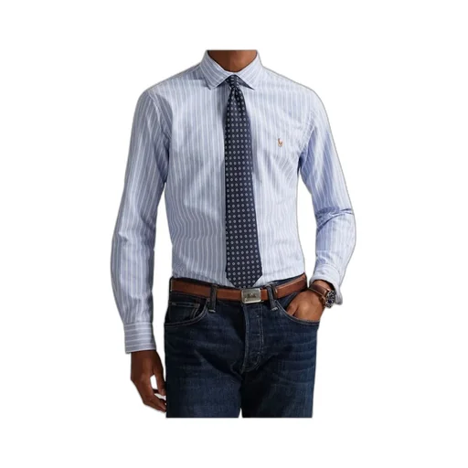 Striped Long-Sleeved Shirt