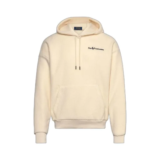 Logo Embroidered Drawstring Hoodie