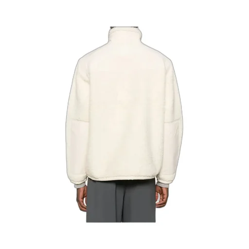 Hybrid Half-Zip Fleece-Panel Jacket