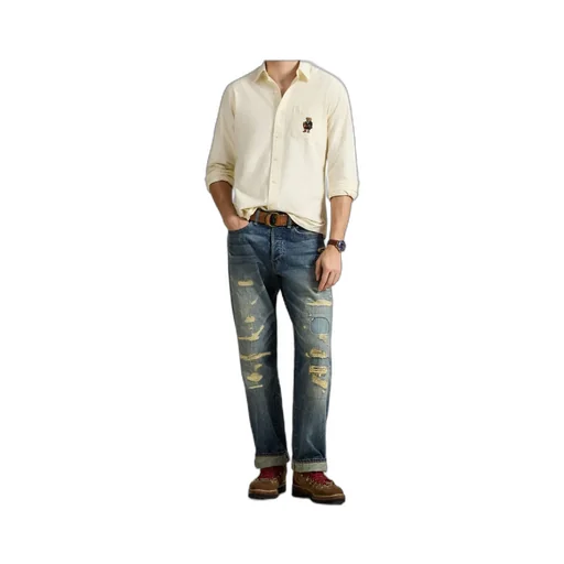 Polo Bear Button-Down Shirt