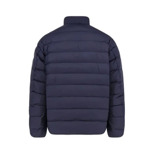 Quilted High-Neck Coat