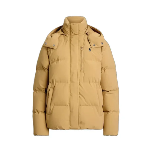 Quilted Hooded Down Jacket