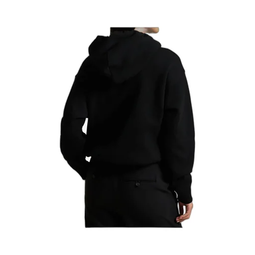 Polo Bear Printed Drawstring Hoodie