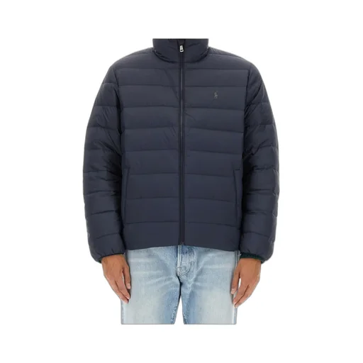 Quilted High-Neck Coat