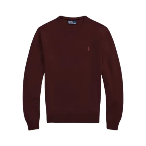 Logo Embroidered Crewneck Knit Jumper