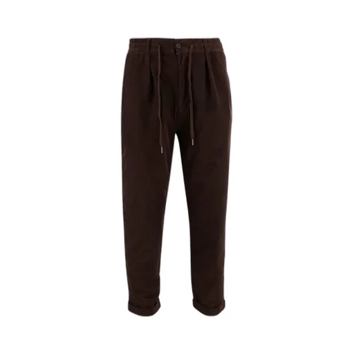 Drawstring Cotton Trousers