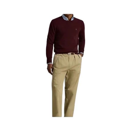 Logo Embroidered Crewneck Knit Jumper