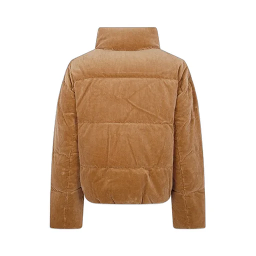 Corduroy Quilted Puffer Jacket