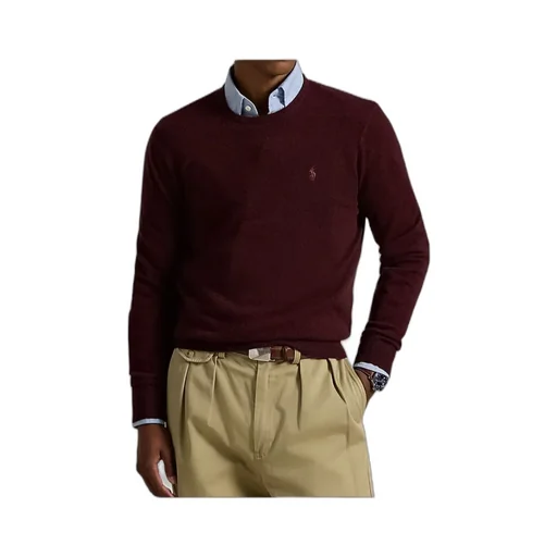 Logo Embroidered Crewneck Knit Jumper