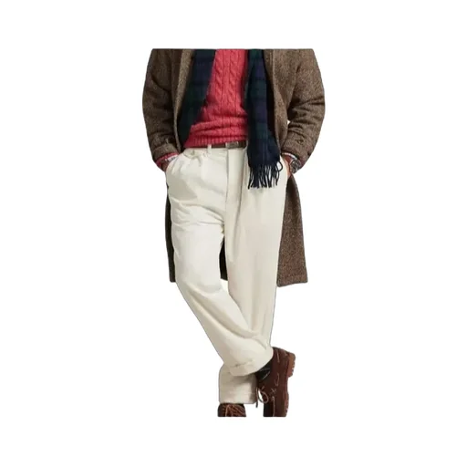 Straight Leg Corduroy Trousers