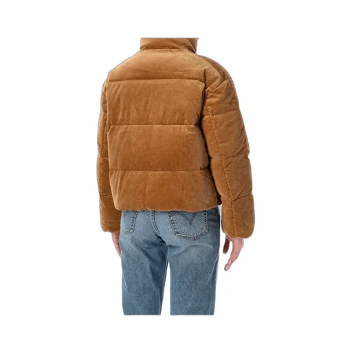 Corduroy Quilted Puffer Jacket