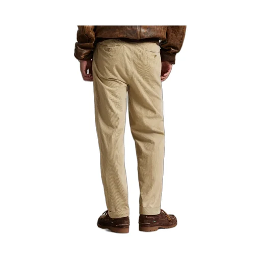 Drawstring Pleated Trousers